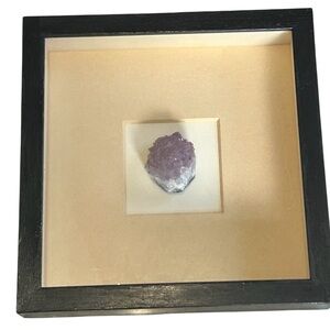 FRAMED AMETHYST SHADOWBOX
